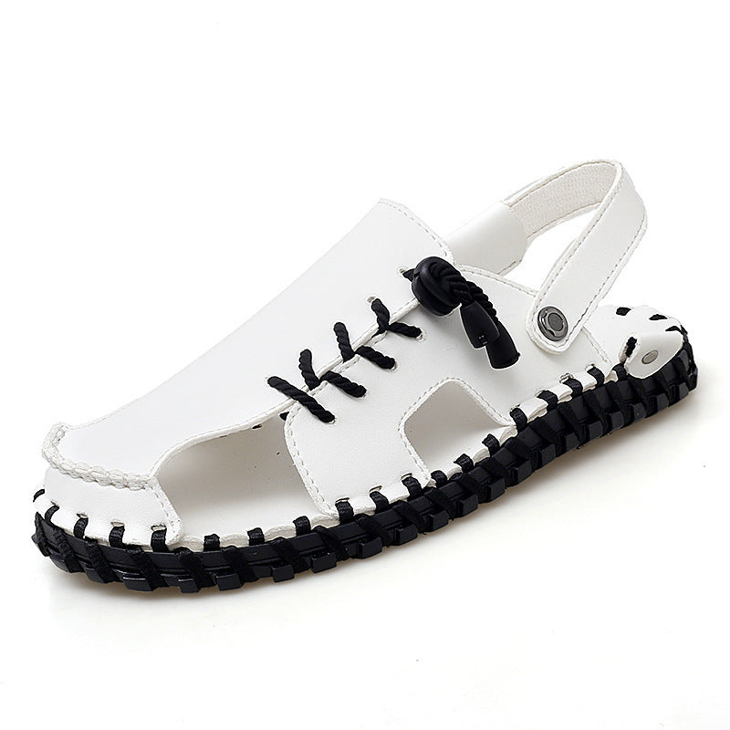 Men's Leather Sandals Casual And Fashionable Outdoor