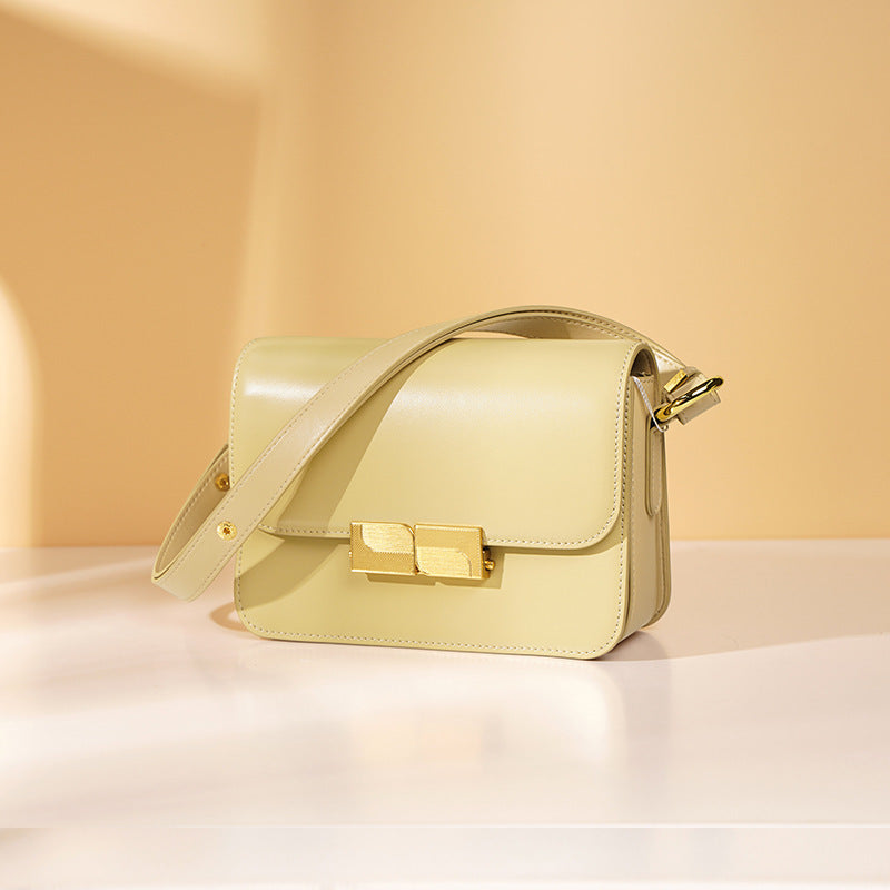 shoulder Bag Cowhide Leather Single-shoulder Bag Commuter Crossbody