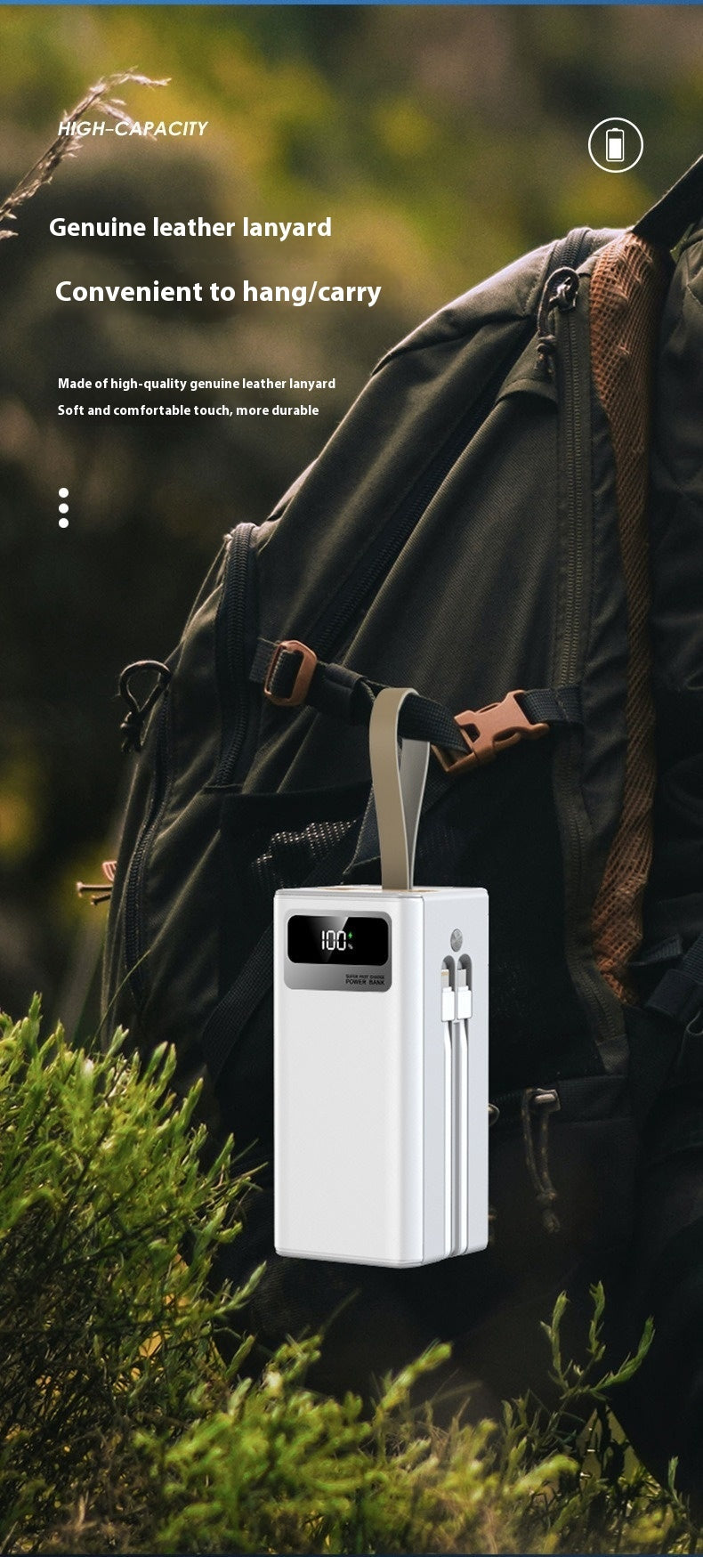 Super Fast Charge Large Capacity Portable Power
