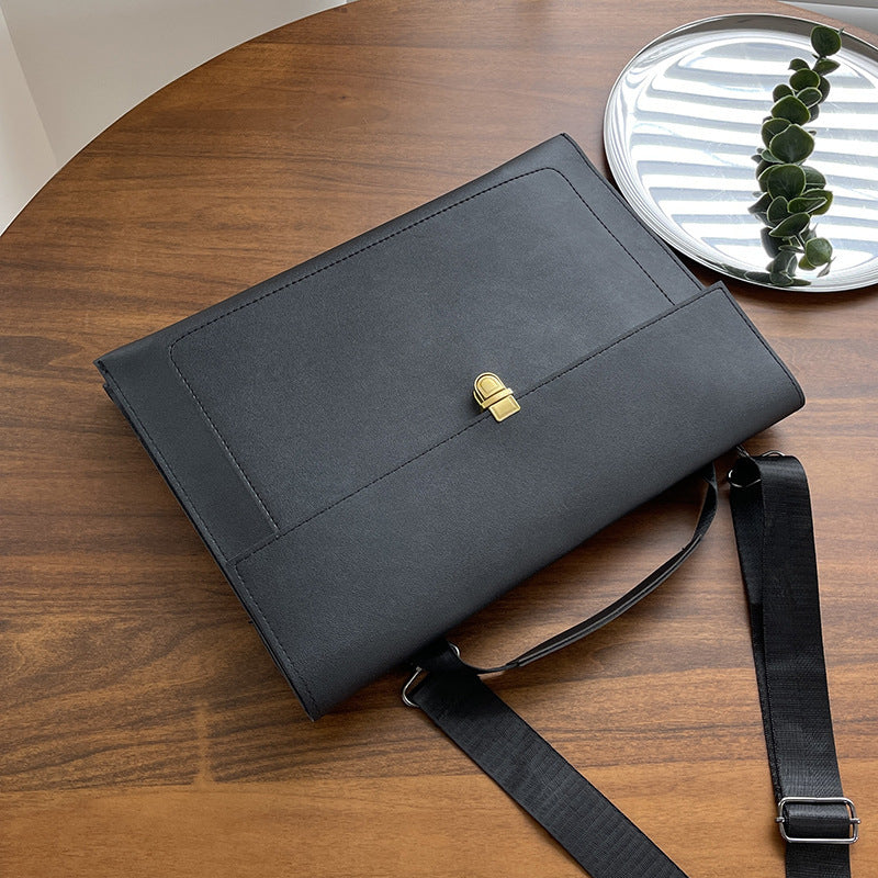 Laptop Handbag Business Leisure Laptop Handbag Men's Pu