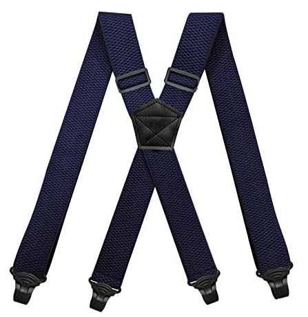 Men's Strap Clip Suspenders Rubber Buckle Aviation