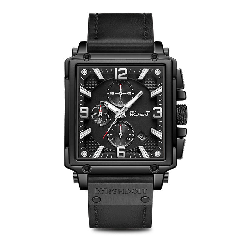 Watch Automatic Square Waterproof Personality Watch Quartz Men's Watch - sumet.shop