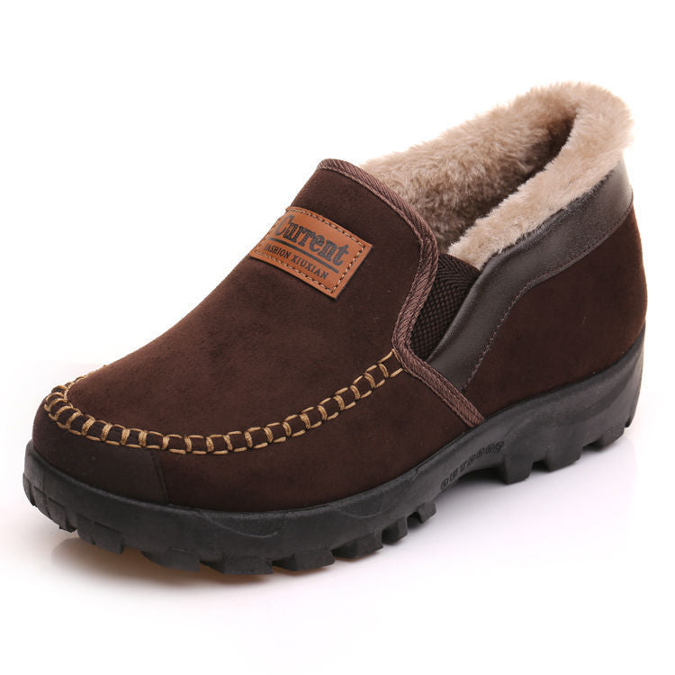 Warm And Velvet Thickened Middle Aged And Elderly Dad Shoes