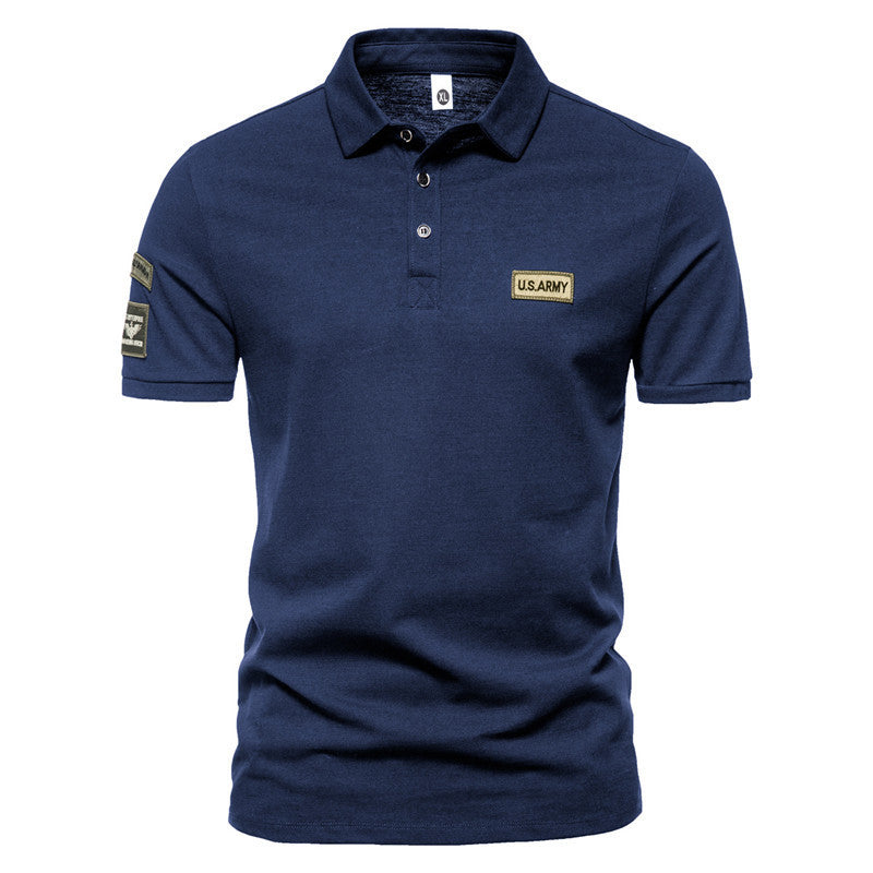 Men's Outdoor Military Style Air Force Short Sleeve Lapel - sumet.shop