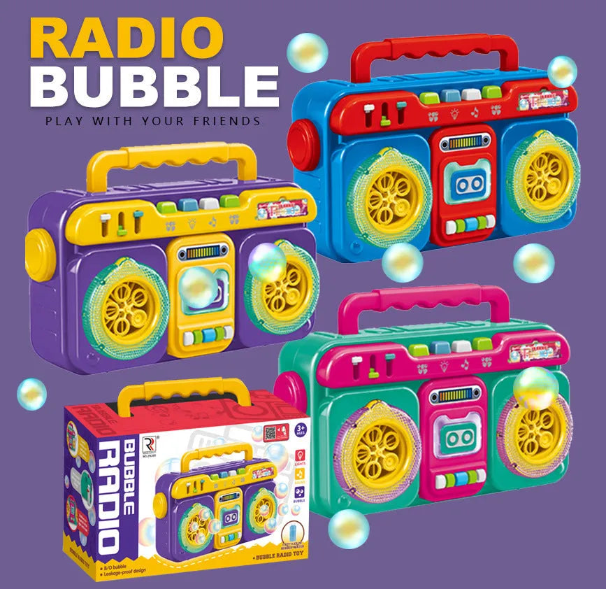 Summer Bubble Machine Toy Electric Recorder Bubble Machine