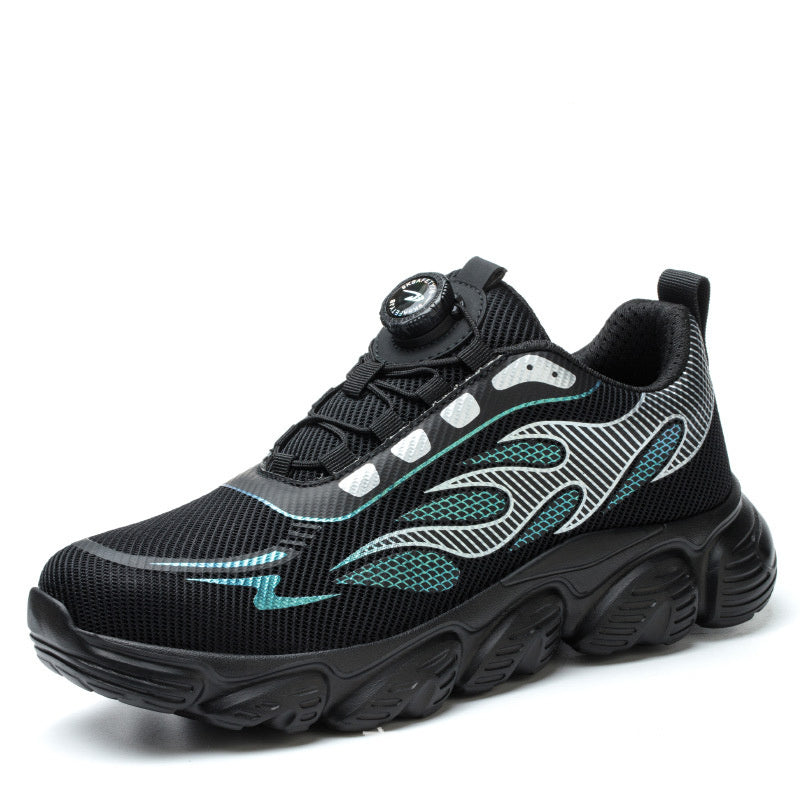 Shoes Anti-smashing And Anti-penetration Mesh Breathable Four Seasons Labor Protection Shoes Men Anti-smashing And Anti-penetration