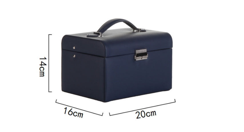 European-style Simple Three-layer Large-capacity Jewelry Storage Box