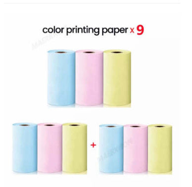 Portable Mini Thermal Label Printer Home Photo Printer Bluetooth-compatible Mini