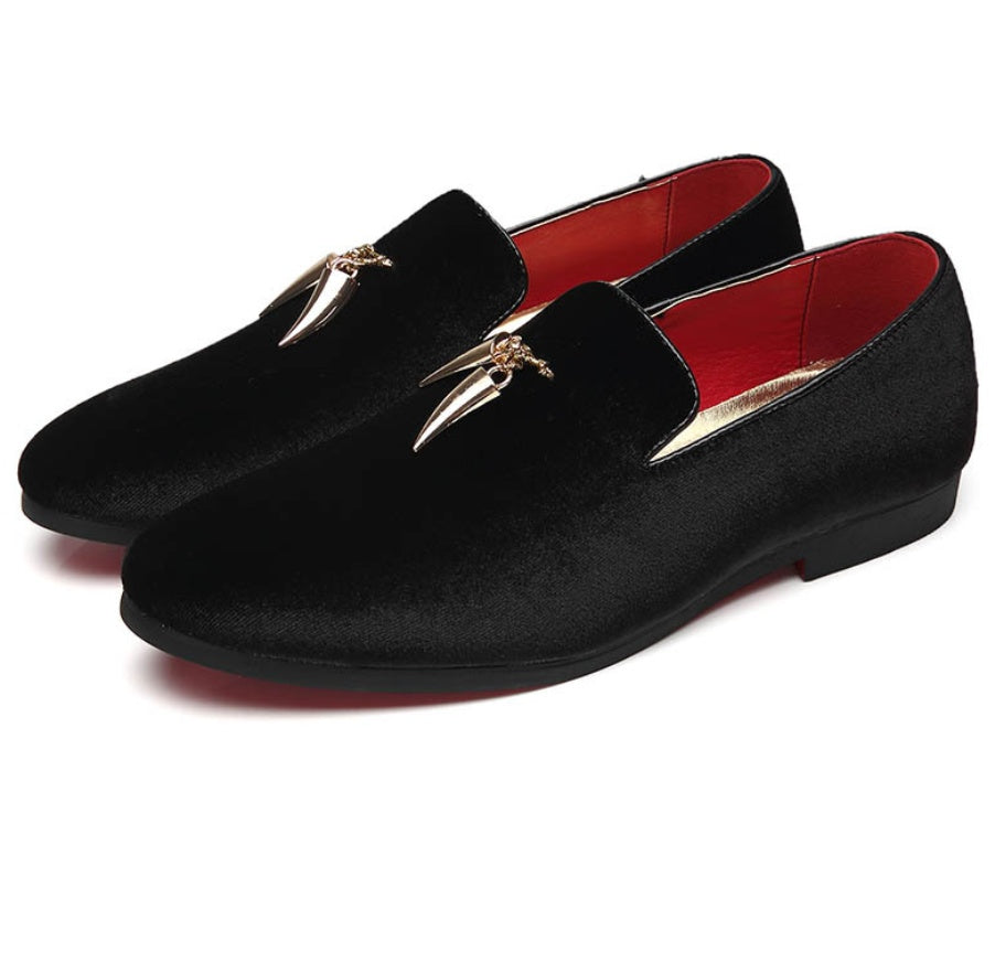 peas shoes Small leather shoes hair stylist peas shoes