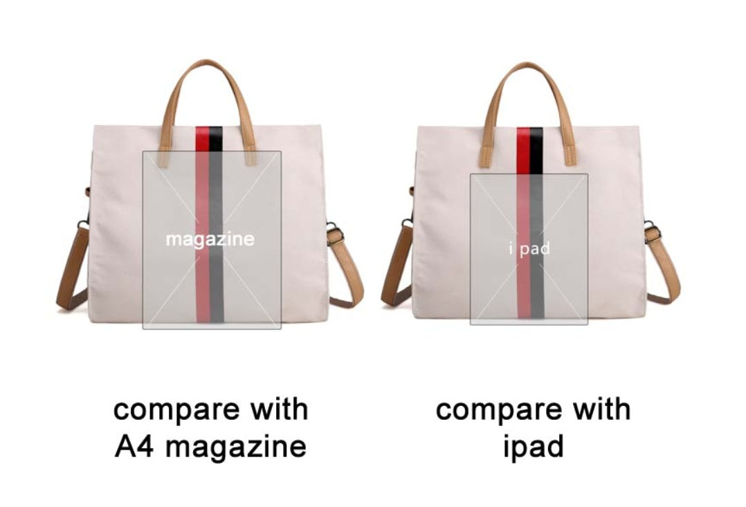 Shoulder Bag Canvas Ladies Work Bag Women Tote Hand Bag