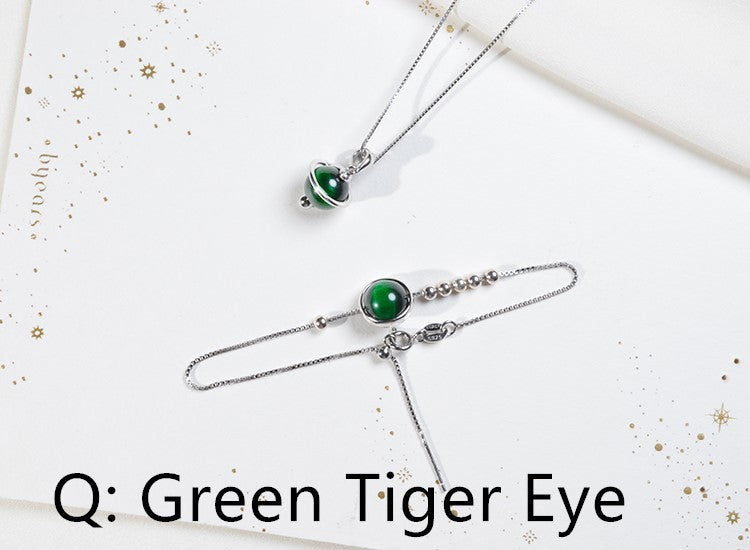 Necklace Asteroid Twelve Constellation Guardian Stone Necklace