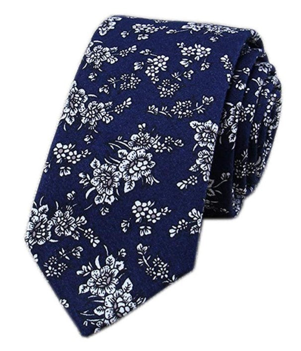 Floral tie cotton printing casual Korean version