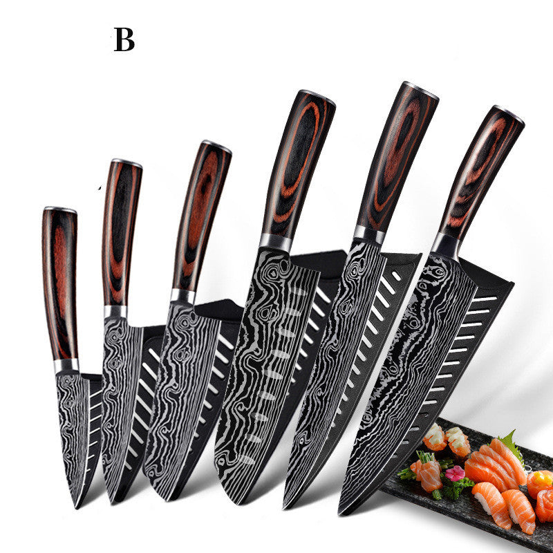 Knife Damascus Pattern Knife Damascus Steel Knife