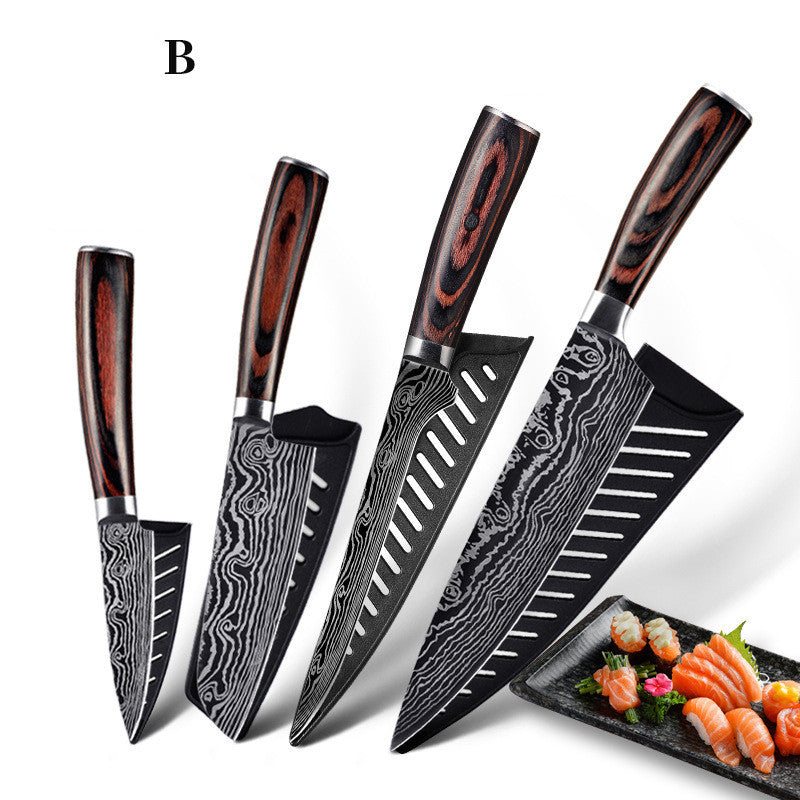 Knife Damascus Pattern Knife Damascus Steel Knife