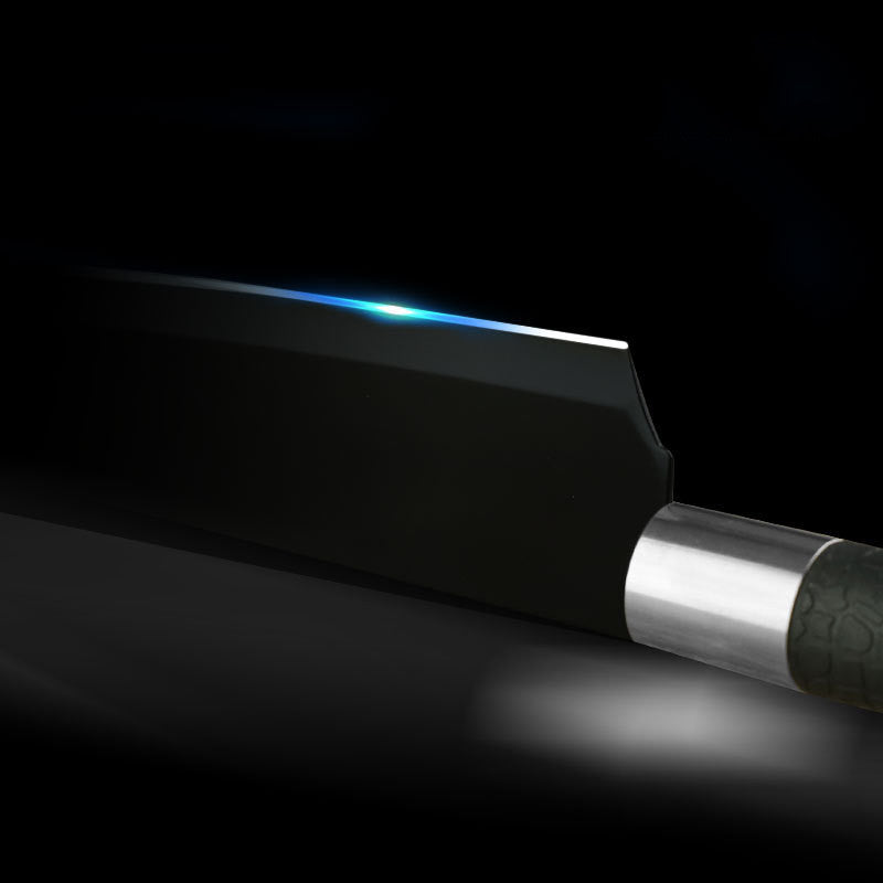 Stainless steel non stick knife spray paint knife horseshoe handle fruit knife