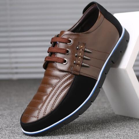 Leather Shoes Jacked Shoes
