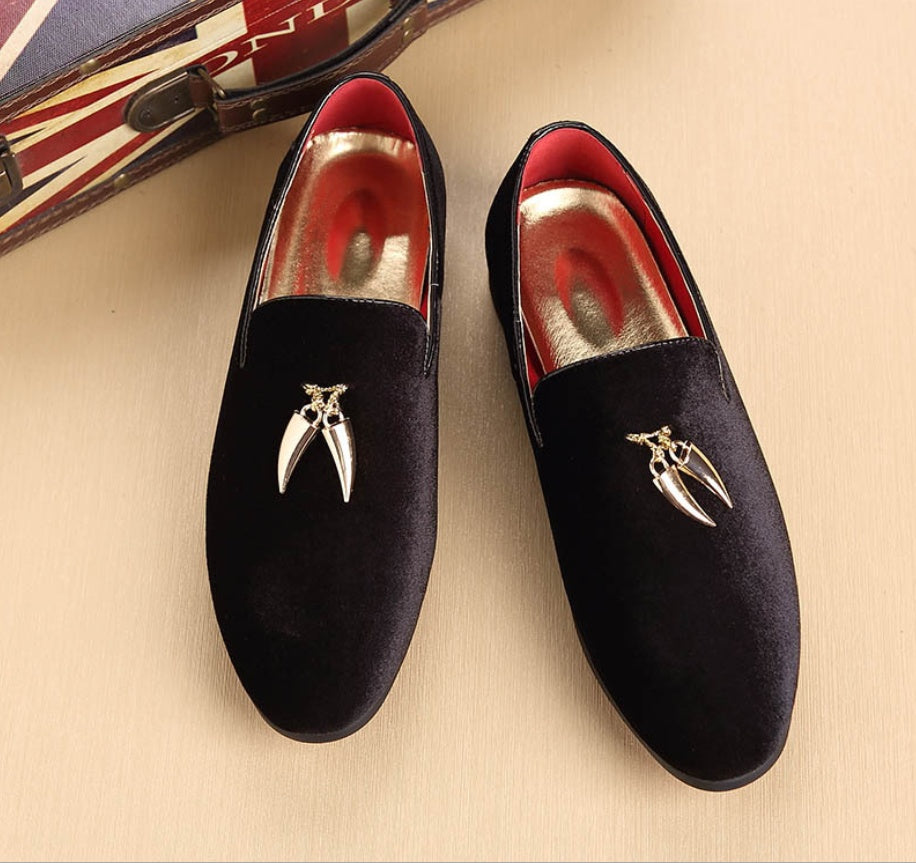 peas shoes Small leather shoes hair stylist peas shoes