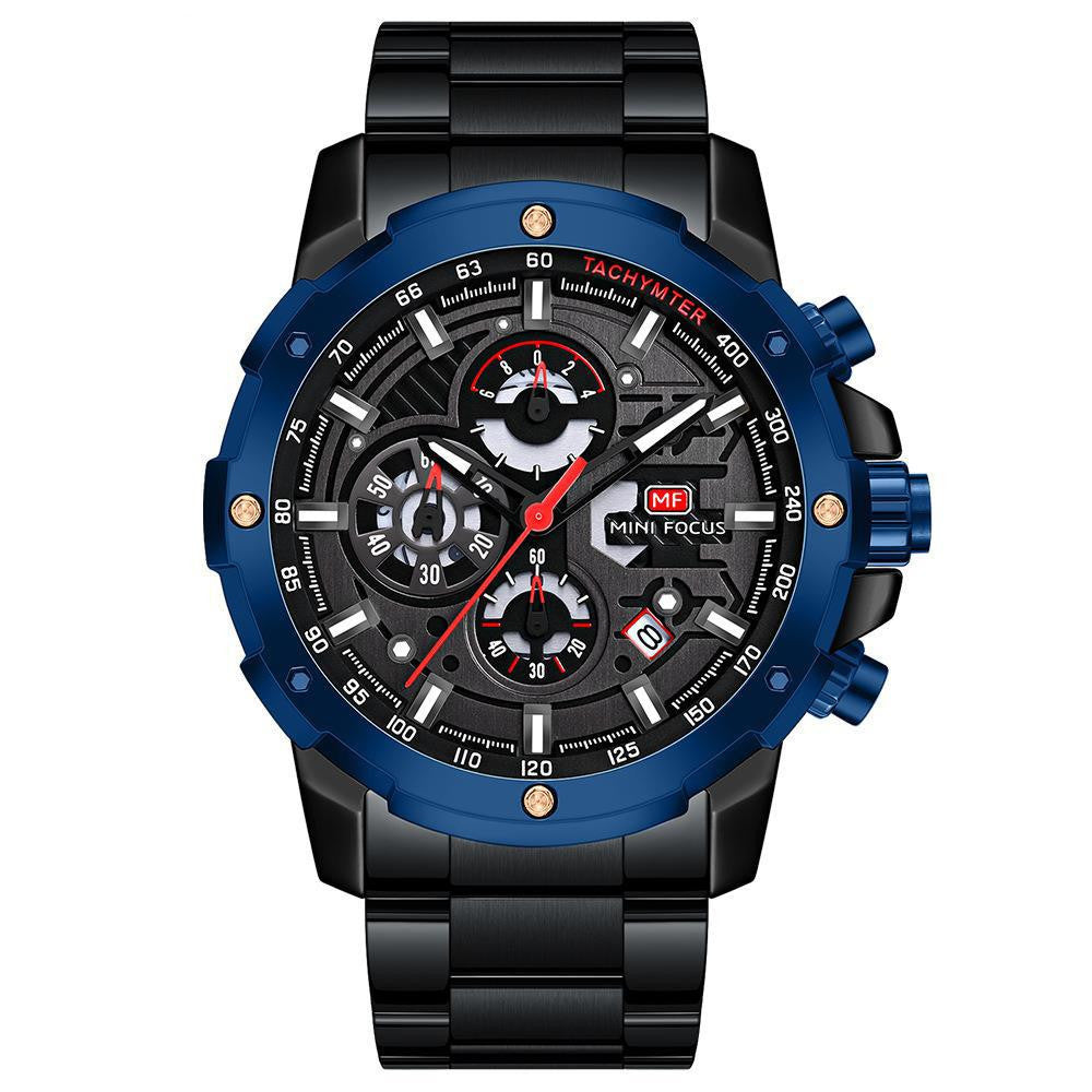 Leisure Men Watch Multi Functional Waterproof - sumet.shop
