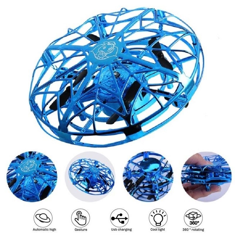 Mini Drone UFO RC Flying Helicopter Mini Drone UFO RC Drone Infrared Induction