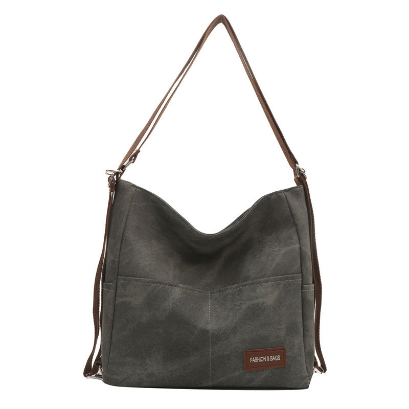 Shoulder Underarm Bag Retro Thickened All-matching Large Capacity Shoulder Underarm Bag