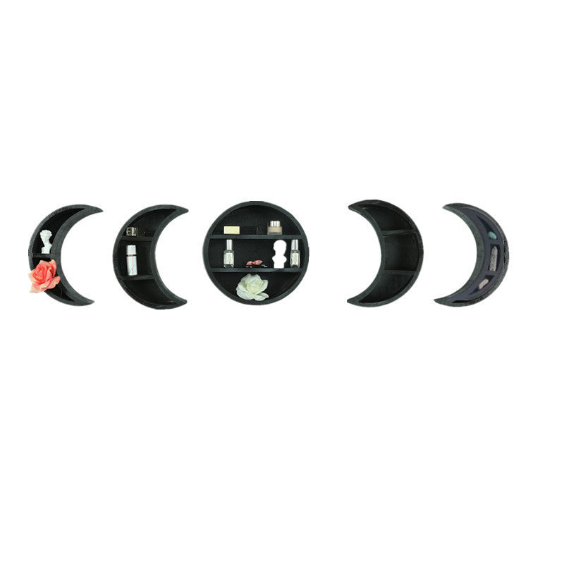 Moon phase cycle wall decoration rack wall hanging