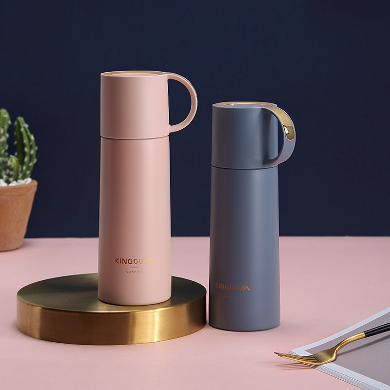 Coffee Mug Travel Cup 350ml Bottle Stainless Steel Insulated Water Bottle Milk Tumbler Portable Vacuum Flask Coffee Mug Travel Cup Lovers Gift