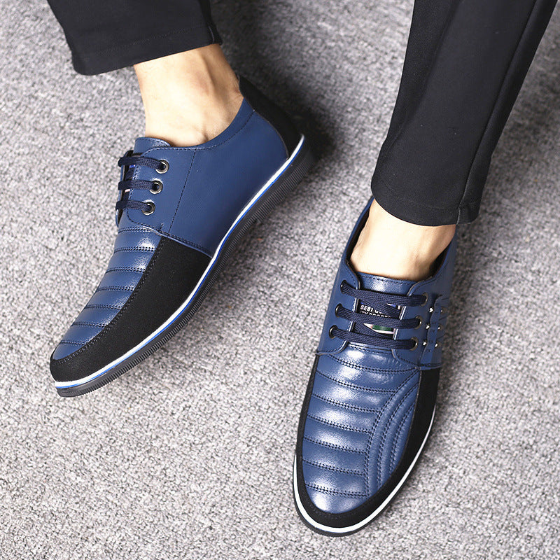 Leather Shoes Jacked Shoes