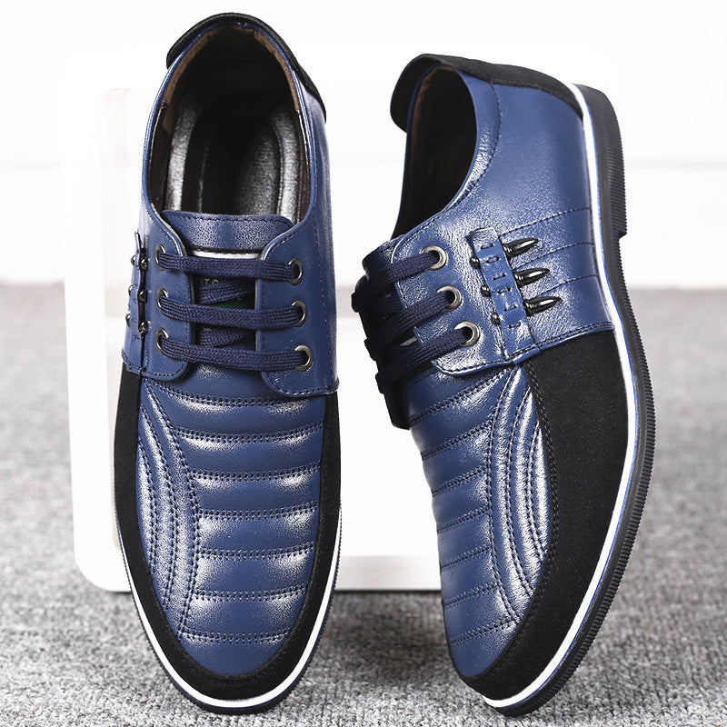 Leather Shoes Jacked Shoes