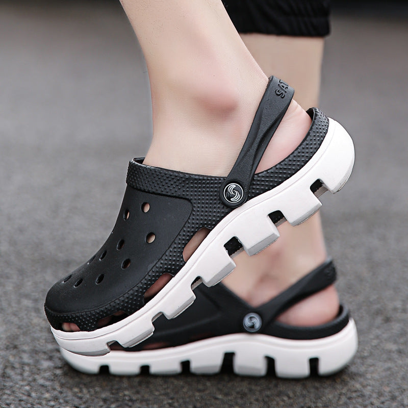 Hole Shoes Sandals Casual Sandals Female Baotou Slippers Beach Shoes