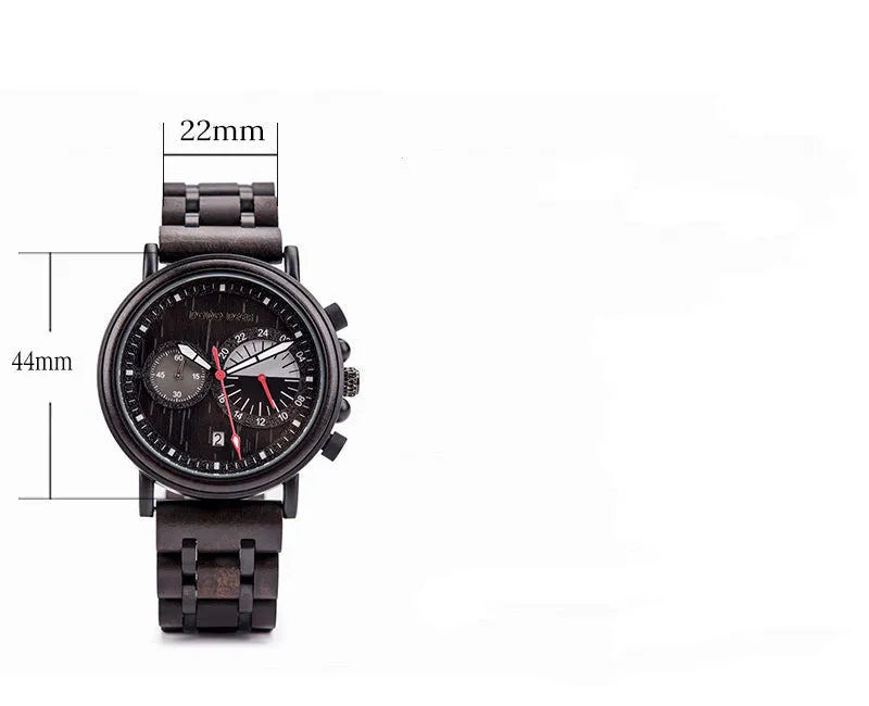 Laser Watch Fashion Chronograph Calendar Laser Watch