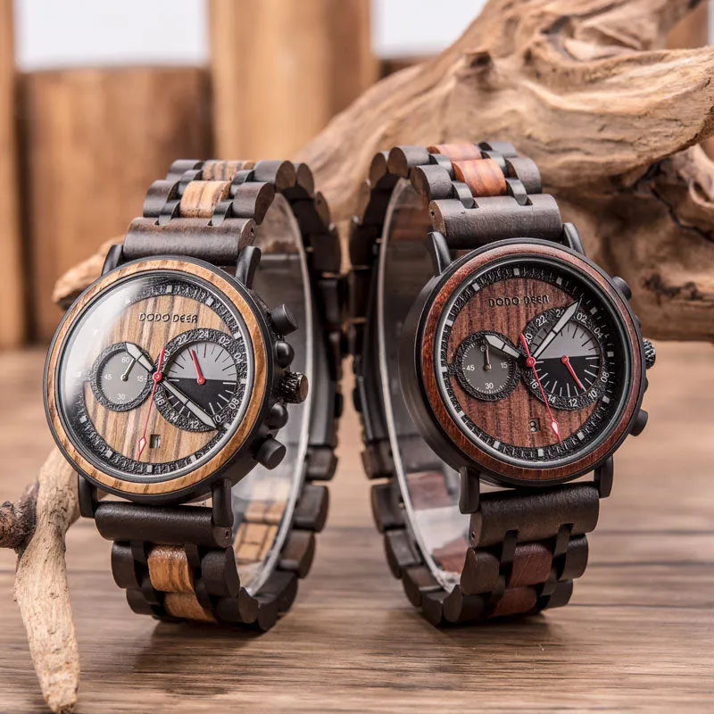 Laser Watch Fashion Chronograph Calendar Laser Watch