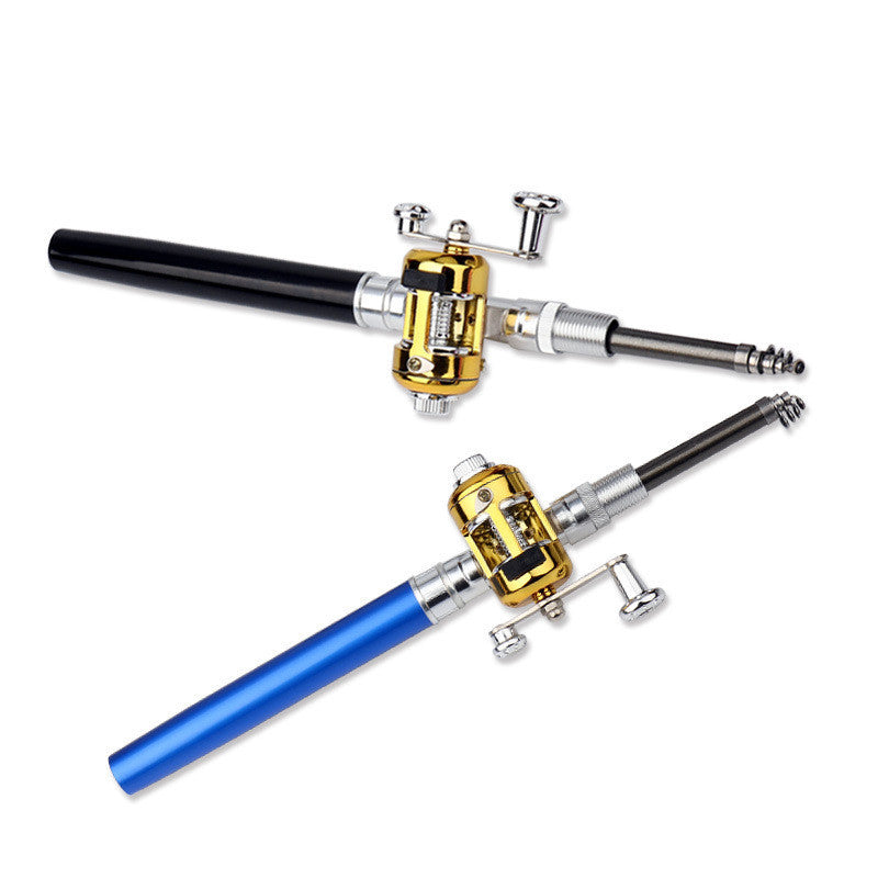 Mini Ice Fishing Rod Pocket Raft Rod Portable Gift Fishing Rod - sumet.shop