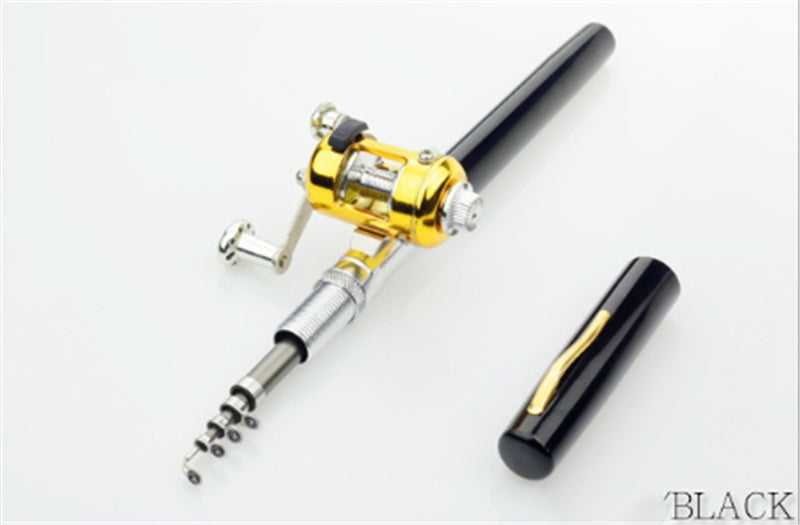 Mini Ice Fishing Rod Pocket Raft Rod Portable Gift Fishing Rod - sumet.shop