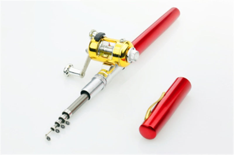 Mini Ice Fishing Rod Pocket Raft Rod Portable Gift Fishing Rod - sumet.shop