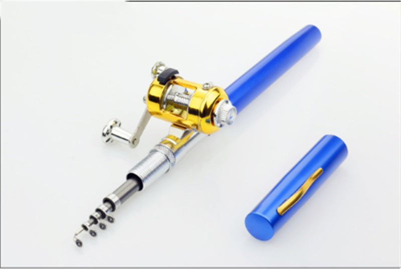 Mini Ice Fishing Rod Pocket Raft Rod Portable Gift Fishing Rod - sumet.shop