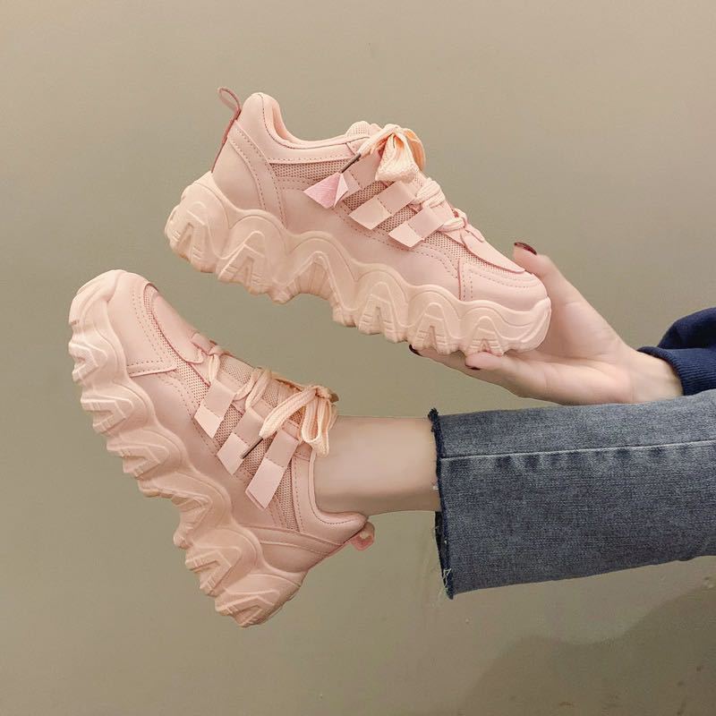 Breathable Running Casual Shoes Net Celebrity Street Shooting Running Casual Shoes