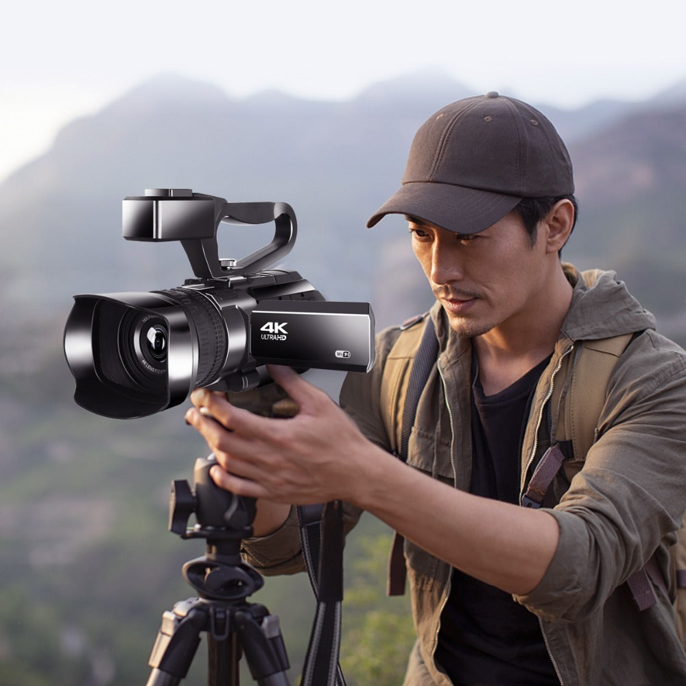 High-Definition Digital Video Camera 4K New Handheld High-Definition Digital Video Camera 4K Conference Camera Recorder Short Video Camera Dv