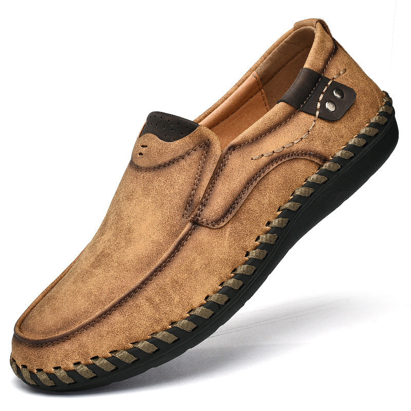 Handmade Men's Casual Shoes Spring Stitch Shoes