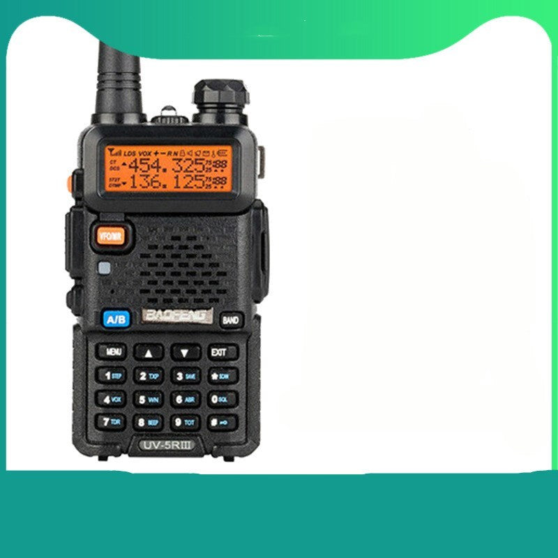 Walkie Talkie Baofeng Uv-5R Three Segment Walkie Talkie Vhf 220-226Mhz Uhf Frequency Dual Antenna Walkie Talkie Civil Handpiece