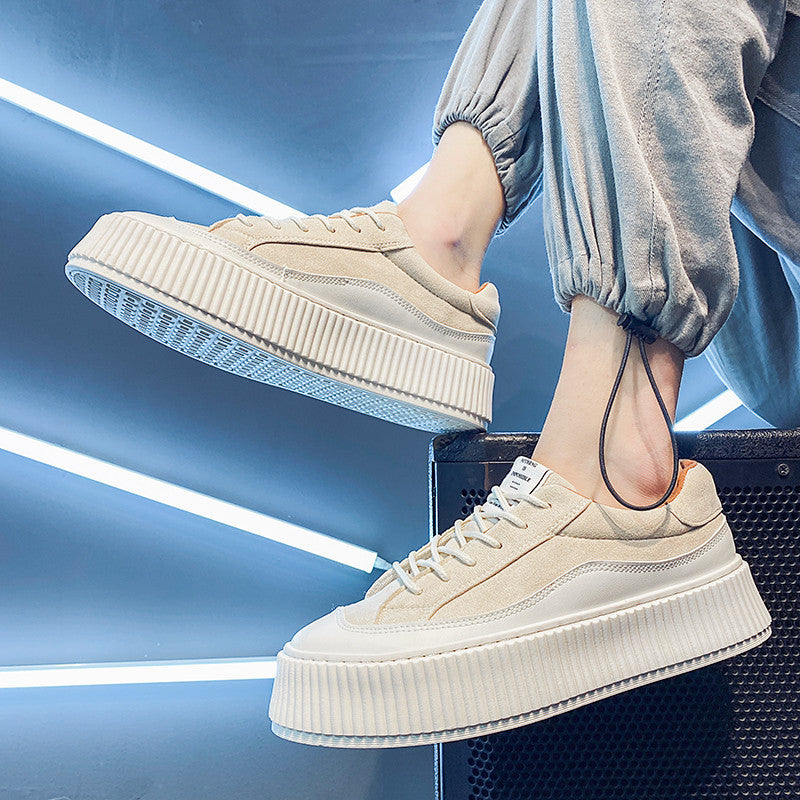 Platform Shoes Trendy Hong Kong Style All-match Platform Shoes