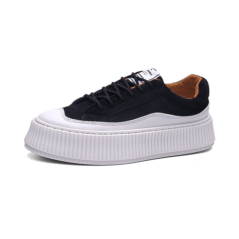 Platform Shoes Trendy Hong Kong Style All-match Platform Shoes