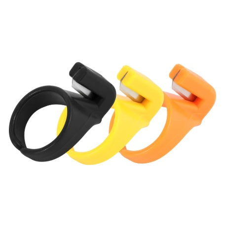 ring Knife Manufacturers Ring Knife Three-Color Package Zongzi Thread Cutting Knife Finger Cutting Knife Diy Home Clothing Turner Thread Cutting Knife