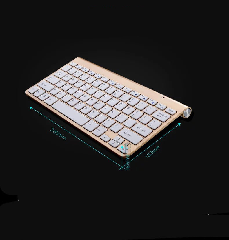 Keyboard And Mouse Portable 2.4G Wireless Keyboard And Mouse