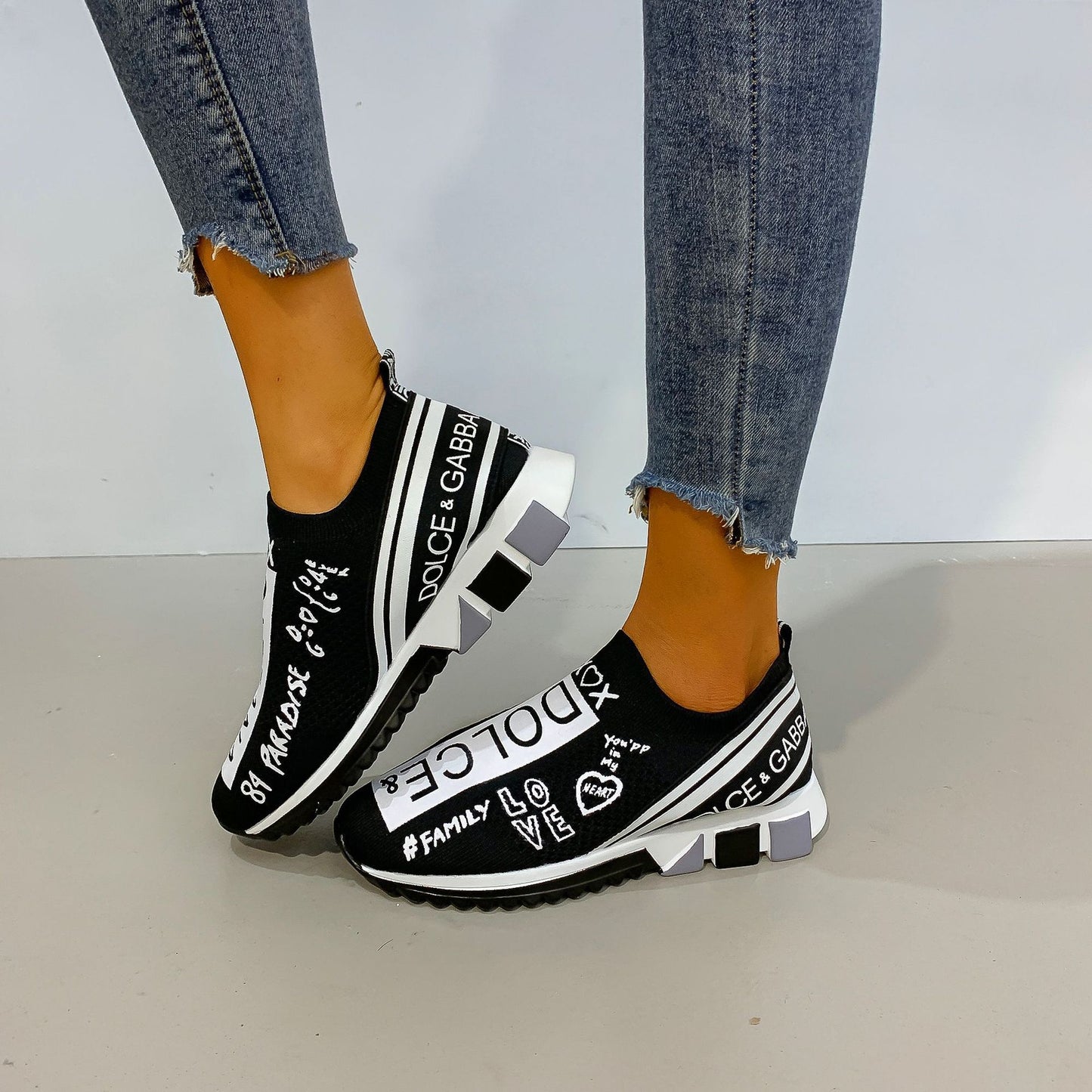 Sneakers Women Students All Match Flat Sneakers Women