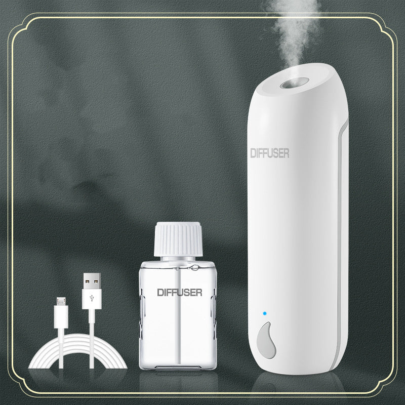 Household Perfume Machine 50ml Aromatherapy Machine Timed Automatic Spraying Fragrance Household Perfume Machine Toilet Deodorizing Air Purifying Diffuser