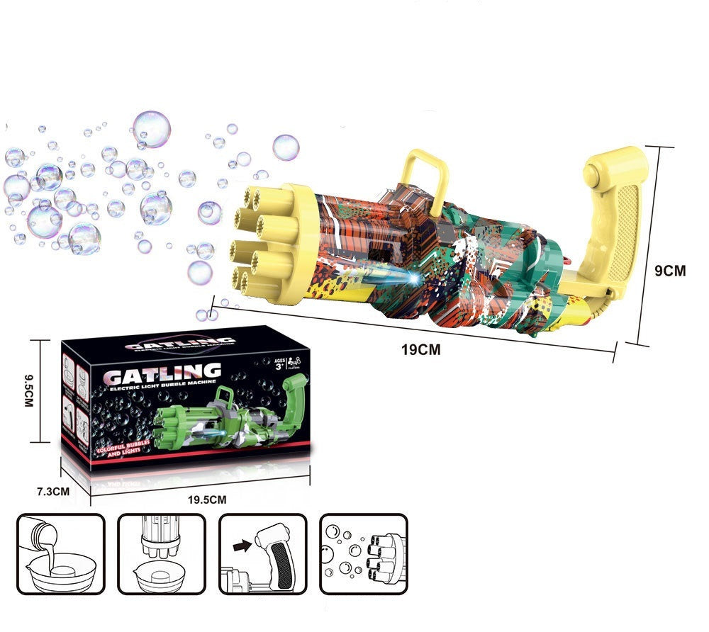 Semi-Automatic Children'S Electric Bubble Machine Toy
