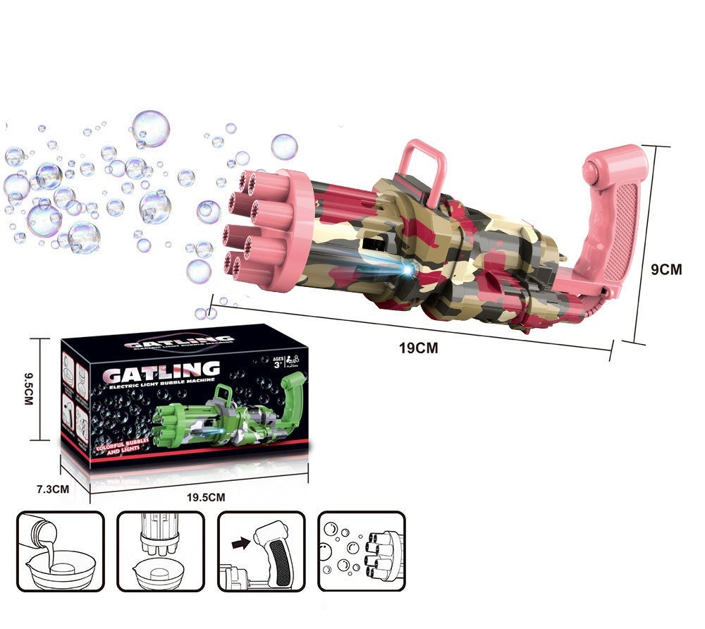 Semi-Automatic Children'S Electric Bubble Machine Toy