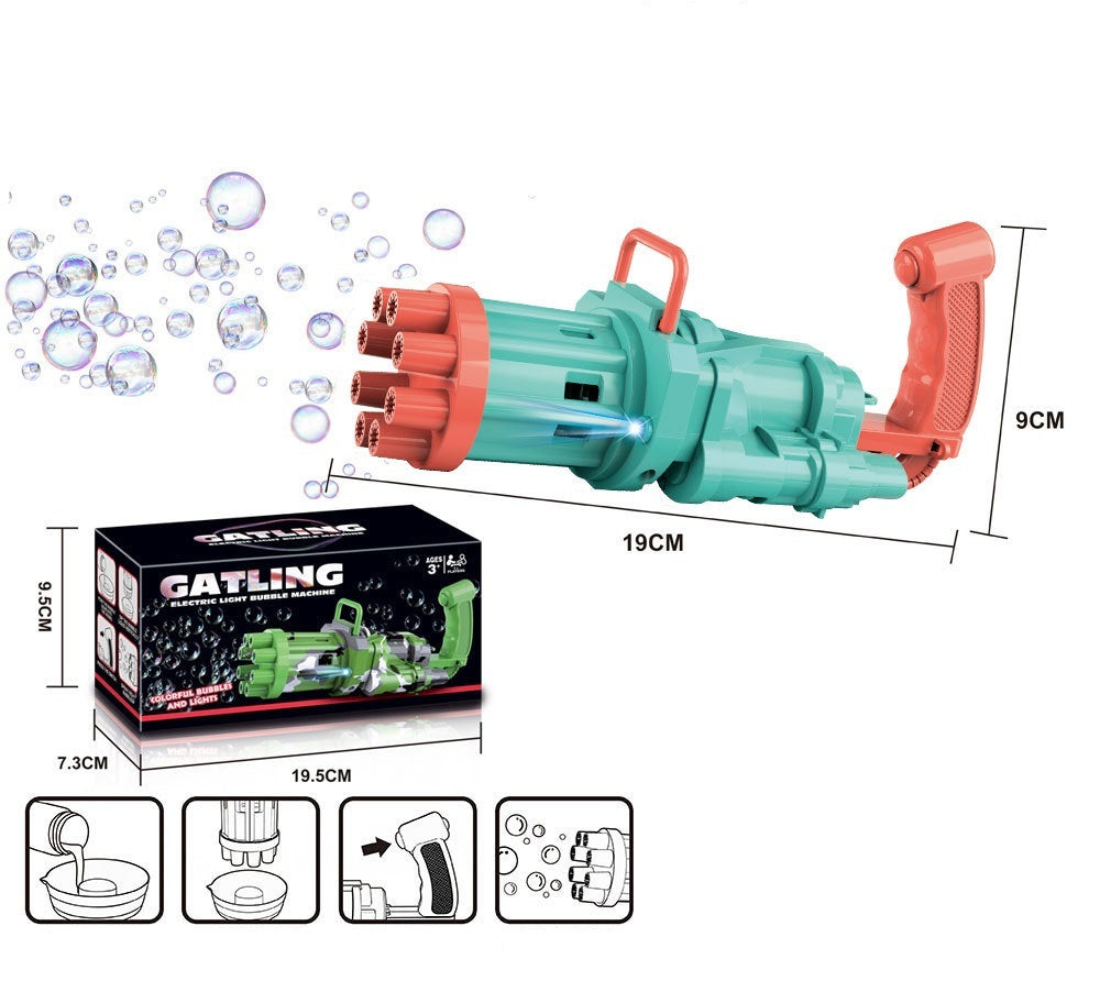 Semi-Automatic Children'S Electric Bubble Machine Toy