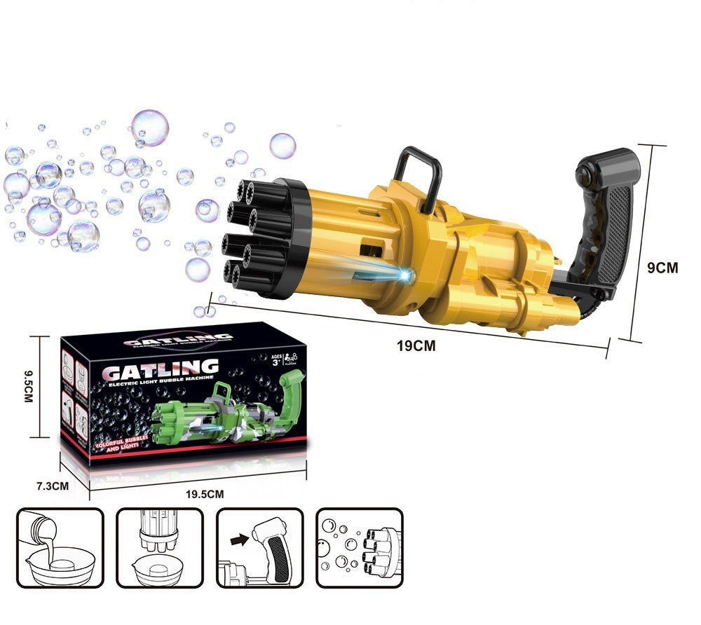 Semi-Automatic Children'S Electric Bubble Machine Toy