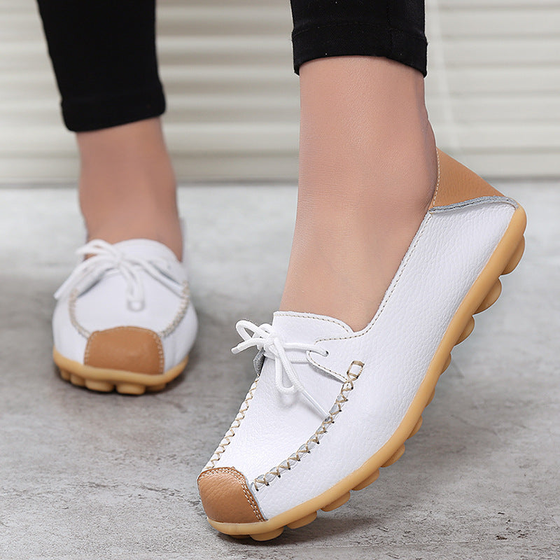 Casual Shoes Flat-bottomed Two-wear Step-on Single Shoes Casual Shoes